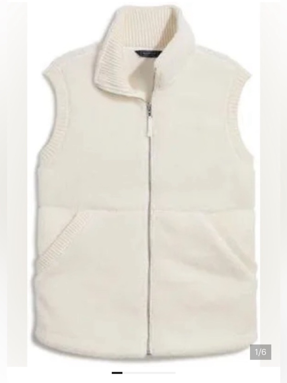 Vineyard Vines High Pule Fleece zippered Vest